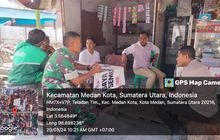 Babinsa Koramil 0201-04/MK Serda TC Sitompul Komsos Bersama Warga Binaannya