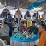 Danramil 0201-05/MB Sambut Kedatangan Tim Safari Ramadhan Pemko Medan Di Masjid Al Muttaqin Medan Baru