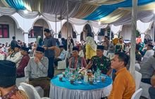 Danramil 0201-05/MB Sambut Kedatangan Tim Safari Ramadhan Pemko Medan Di Masjid Al Muttaqin Medan Baru