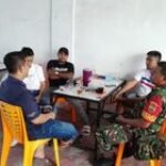 Babinsa Koramil 0201-13/PST Serma Heriyandi Siko Ciptakan Keamanan & Aktifkan Poskamling