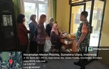 Serma Surianto Monitoring Pasar Murah Pemko Medan Di Kelurahan Sukadamai