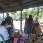 Posyandu Balita Penting, Babinsa Koramil 0201-02/MT Serma Herwin Kolaborasi Dinkes Beserta Ibu Ibu PKK