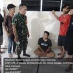 Babinsa Peltu Subiyanto Monitor Penangkapan Pencuri Kotak Imfaq Masjid Basyir