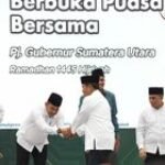 Pj Gubernur Sumut Berbuka Bersama Ratusan Marbot dan Mualaf