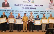 Wakil Bupati Asahan Terima Penghargaan Pelaksanaan DAK terbaik I Sub Bidang Penyerapan Anggaran tertinggi Tahun 2023