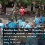 Babinsa Koramil 0201-08/MA Motivasi Siswa Yang Akan Berangkat PKL