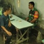 Dalam Komsosnya Babinsa Kelurahan Aur Sampaikan Jangan Mudah Terprovokasi & Hindari Narkoba