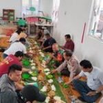 Babinsa Koramil 0201-05/MB Hadiri Punggahan Bersama Jajaran Kelurahan Polonia Sambut Ramadhan 1445 H