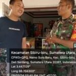 Babinsa Patumbak Satu Berkunjung ke Rumah Kadus Dusun 2