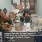 Babinsa Koramil 0201-08/MA Bantu Kelancaran Pasar Murah di Kantor Lurah
