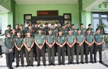 Denhub Divisi Infanteri 3 Kostrad Gelar Tradisi Pelepasan Anggota