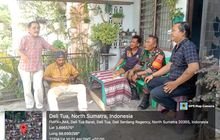 Babinsa Koramil 0201-15/DT Melaksanakan Komsos di Rumah Warga Desa Binaan