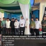 Mewakili Danramil, Babinsa Koramil 0201-08/MA Hadiri Pembukaan MTQ Tingkat Kecamatan Medan Amplas