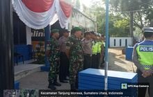 Pelaksanaan Posko Pelayanan Lebaran Simpang Kayu Besar Kecamatan Tanjung Morawa Tahun 2024