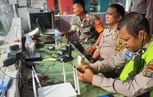 Babinsa Koramil 0201-06/MS Laksanakan Pospam Terpadu Sambut Hari Raya Idul Fitri 445 H