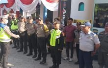 Dalam Rangka Pengamanan Arus Balik Lebaran Babinsa Koramil 0201-16/Tanjung Morawa Melaksanakan Pos Pam Lebaran