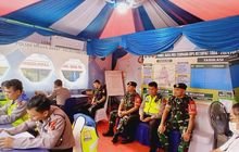 Babinsa Koramil 0201-01/MP Ikut Serta dalam Pengamanan POS PAM Ketupat Toba Tahun 2024