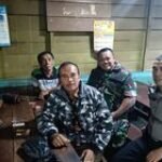 Sinergitas Jaga Kamtibmas, Batituud Koramil 0201-06/MS Bersama Bhabinkamtibmas Sambangi Warkop Taufik
