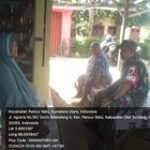 Masih Suasana Lebaran, Babinsa Melaksanakan Komsos Dengan Warga Di Wilayah Desa Binaan