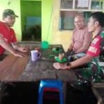 Serda Josterman Sigalingging Babinsa Glugur Darat I Koramil 0201-02/MT Menggelar Komsos Tentang Keamanan Pasar