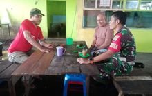 Serda Josterman Sigalingging Babinsa Glugur Darat I Koramil 0201-02/MT Menggelar Komsos Tentang Keamanan Pasar