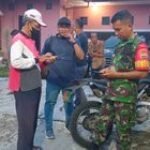 Babinsa Sertu Hasnul Wahyudi MOnitor Temuan Mayat Perempuan Rumah Sendiri Wilayah Binaan