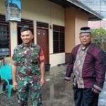 Babinsa Koramil 0201-06/MS Monitor Terjadinya Pasca Kebakaran Wilayah Binaan