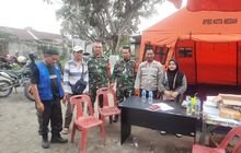 Komsos Bersama Babinsa Koramil 0201-02/MT & Korban Kebakaran di Asrama Ex. Kowilhan Jl. Sejati Kel. Sidorame Barat I Kec. Medan Perjuangan