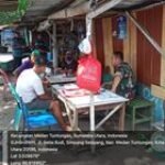 Babinsa Serma P Sijabat Komsos Warung Kopi Bersama Warga Binaan