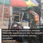 Babinsa Komsos Dengan Pedagang kolang Kaling