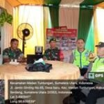 Babinsa Koramil 0201-14/PB Laksanakan PAM Arus Mudik Idul Fitri 1445 H