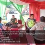 Beri Kenyamanan Pemudik, Babinsa Koramil 0201-08/MA & Tim Gabungan Siaga Di Pos Pam Ketupat Toba 2024