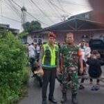 Babinsa Koramil 0201-05/MB Monitoring Pelaksanaan Sholat Idul Fitri Di Wilayah Binaan