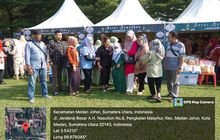 Koramil 0201-08/MA Ikut Sukseskan Kegiatan Bazar Murah TNI Yang Di Gelar Di Wilayah Binaan