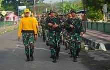 Tingkatkan Kemampuan dan Daya Tahan Fisik Prajurit Yonarmed 11 Kostrad Laksanakan Lintas Medan
