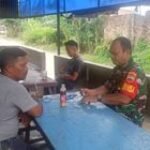 Komsos Di Warung Kopi, Babinsa Koramil 0201-08/MA Berikan Beberapa Pesan Kepada Warga Binaan