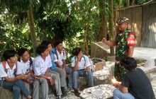 Babinsa Koramil 0201-13/PST Koptu Mashadi Mulya Motivasi Siswa Tidak Ikut Kegiatan Negatif