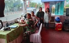 Babinsa Koramil 0201-06/MS Sinergi Laksanakan Pospam Pasca Lebaran