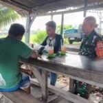 Babinsa Laksanakan Komsos Dengan Warga Binaan