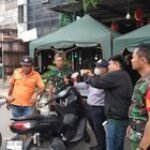 Babinsa Koramil 0201-05/MB Laksanakan Pendampingan Dinas Perhubungan Razia Parkir Liar