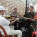 Babinsa Koramil 0201-01/MP Sertu Idrus Farchan Laksanakan Komsos & Perangkat Kelurahan, Bhabinkamtibmas & Tokoh Masyarakat