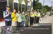 Guna Kelancaran Arus Lalu Lintas, Anggota Koramil 0201-08/MA Ikut Kegiatan Pelaksanaan Pos Pam Ketupat Toba TH 2024