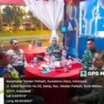 Babinsa Koramil 0201-05/MB Laksanakan Pos Pam Lebaran 2024