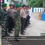 Dalam Rangka Pengamanan Arus Mudik Lebaran Babinsa Koramil 0201-16/Tanjung Morawa Pos Pam Lebaran