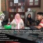 Babinsa Koramil 0201-04/MK Komsos Kantor Lurah Bersama Perangkat Kelurahan