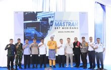 Dukung Optimalisasi Transportasi Publik, Wali Kota Binjai Hadiri Peluncuran BRT Mebidang