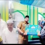 Jabat Ketua BKM Masjid AL AMIN, Aiptu Aidil Syahbandi Sambut Safari Ramadan Bobby Nasution