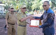 Bupati Asahan Pimpin Apel Gabungan Bulan April 2024