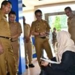 Pj Bupati Tulungagung Lakukan Sidak ASN Pasca Libur Lebaran