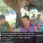 Babinsa Koramil 0201-15/DT Komsos di Wilayah Binaan